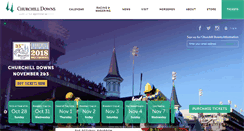 Desktop Screenshot of churchilldowns.com